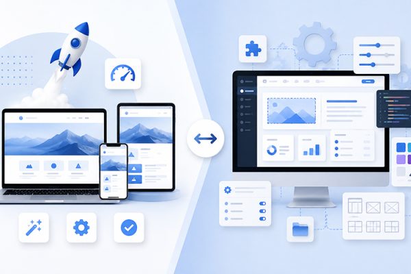 Hazır Web Sitesi ve WordPress Arasındaki Farklar